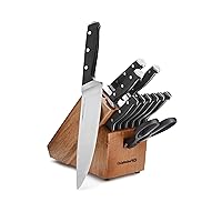 Calphalon Classic Kitchen Knife Set with Self-Sharpening Block