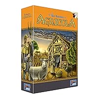 Agricola (Revised Edition) Strategy Game Farming Game for Adults and Teens Advanced Board Game Ages 12+ 1-4 Players Average Playtime 90 Minutes Made by Lookout Games