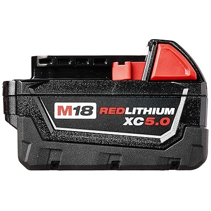 Milwaukee 48-11-1850 M18 Redlithium 5.0Ah Bat Pack