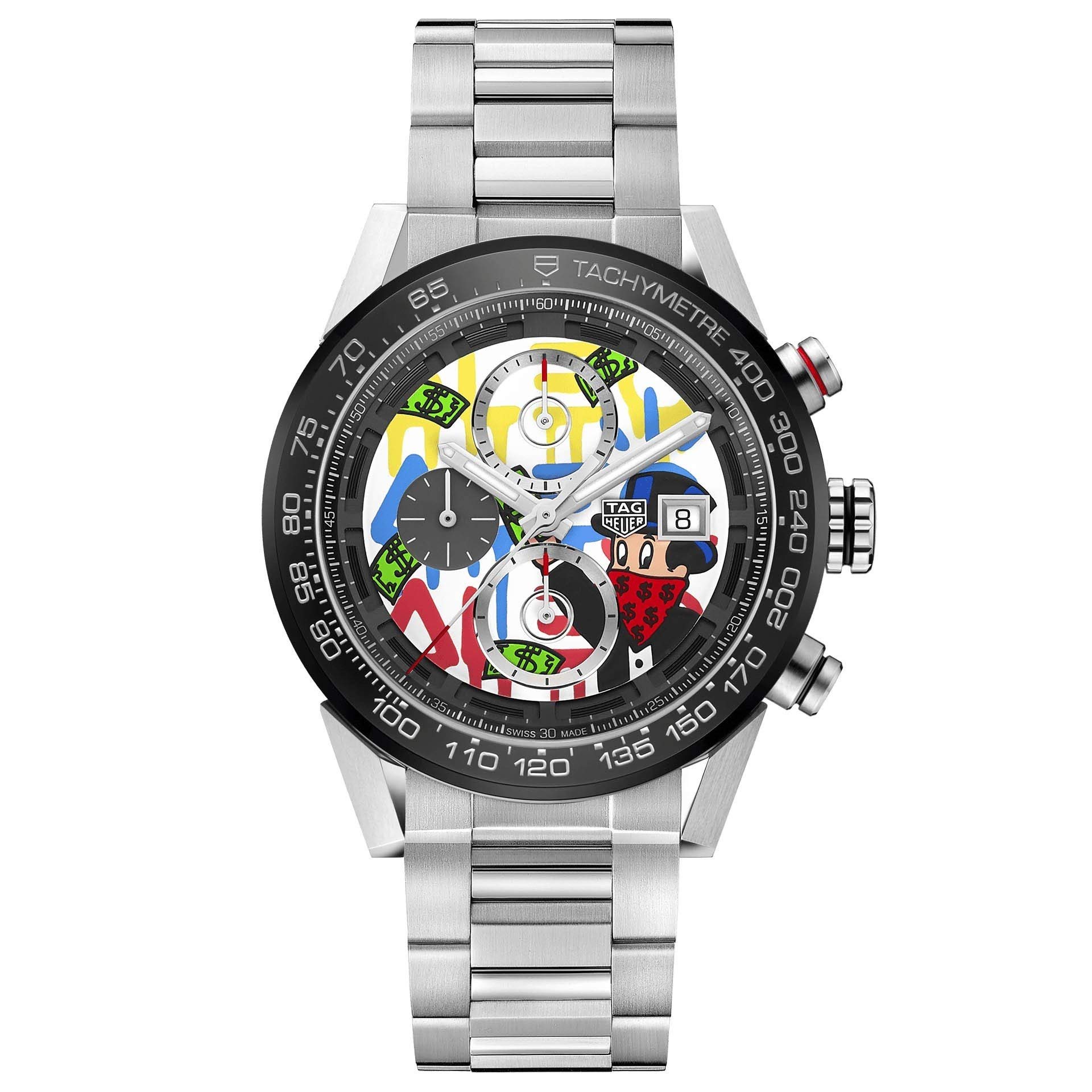 TAG Heuer Carrera ALEC Monopoly Special Edition Men's Watch CAR201AA.BA0714