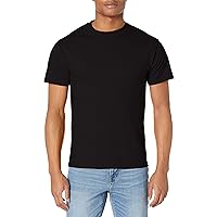 Hanes Men's Short Sleeve Beefy T-Shirt (Black) (2X-Large)