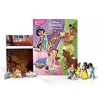 Phidal - Disney Princess Beginnings My Busy Books - 10 Figurines and a Playmat Phidal - Disney Princess Beginnings My Busy Books - 10 Figurines and a Playmat Board book