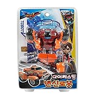 TOBOT V Mini Monster / A Type / 1ea / Trasformer Robot from car Toy / Korean Animation Robot Character / Age Recommended: 48+ Month