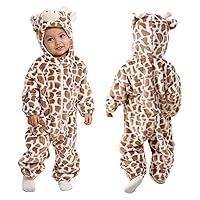 TONWHAR Infant And Toddler Halloween Cosplay Costume Kids' Animal Outfit Snowsuit