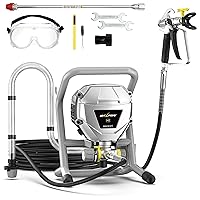 Upgraded Stainless Steel suction hose & Reflux Line Sets,Airless Paint  Sprayer Accessories,Compatible with Graco 390 395 490 495 595,Fit for  Tongshan