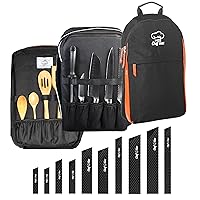 Chef Sac Chef Knife Backpack with 10-Pack Knife Guards Included
