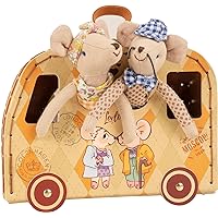 LEVLOVS Mouse in a Matchbox Toy Baby Registry Gift (Grandparents)
