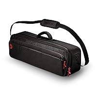 D'Addario Accessories XPND Guitar Pedal Board Case - Backline Pedalboard Transporter - Pedal Board Carry Case for XPND 1 or Single Row Pedal Boards - Padded Carry Strap and Dividers
