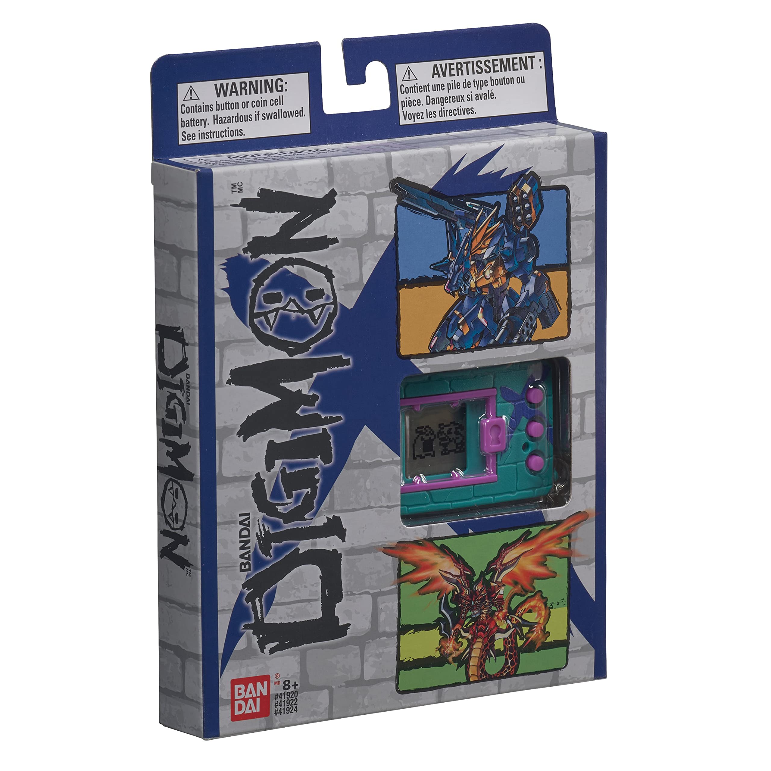 Bandai DigimonX (Green & Blue) - Virtual Monster Pet by Tamagotchi