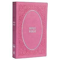 NKJV, Holy Bible, Soft Touch Edition, Leathersoft, Pink, Comfort Print: Holy Bible, New King James Version NKJV, Holy Bible, Soft Touch Edition, Leathersoft, Pink, Comfort Print: Holy Bible, New King James Version Imitation Leather