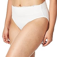 Bali Women's Hi-Cut Panties, High-Waisted Smoothing Panty, High-Cut Brief Underwear