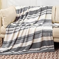 Luxurious Super Soft Blanket Striped 50
