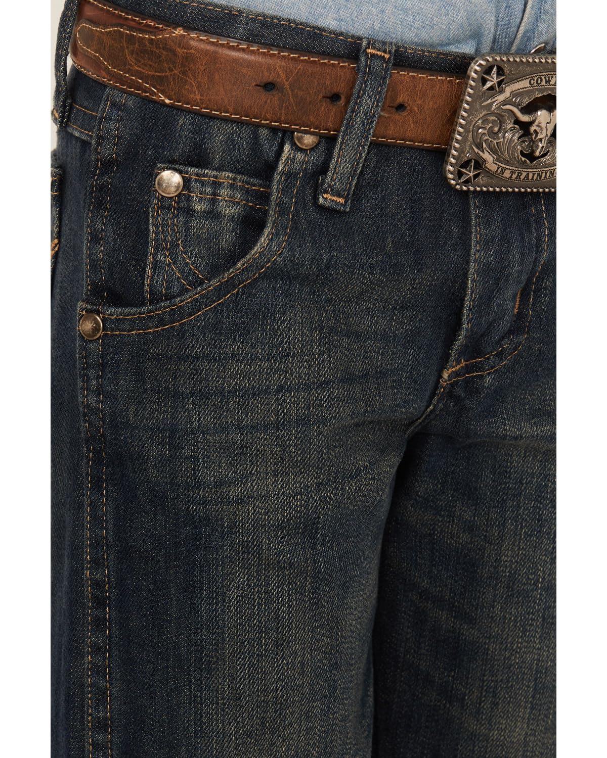 Wrangler Boys' Retro Relaxed Fit Boot Cut Jean