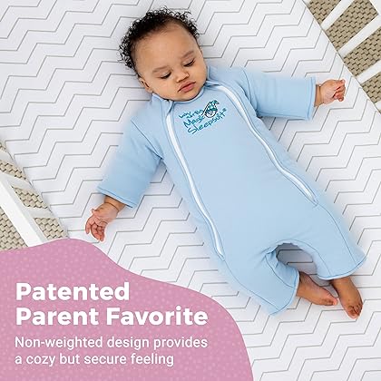 Baby Merlin's Magic Sleepsuit - 100% Cotton Baby Transition Swaddle - Baby Sleep Suit - Cream - 6-9 Months