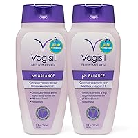 Vagisil pH Balanced Wash, 12 ounce (Pack of 2)