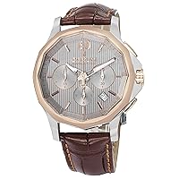 984.101.24-OF02 FH11 42mm Automatic Stainless Steel Case Brown Leather Anti-Reflective Sapphire Men's Watch