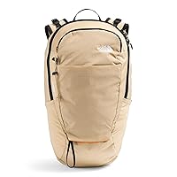 THE NORTH FACE Basin 18 Liter Technical Daypack with Rain Cover, Khaki Stone/Desert Rust, One Size