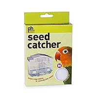 Prevue Pet Products 821W Mesh Bird Seed Catcher, White, Medium/8