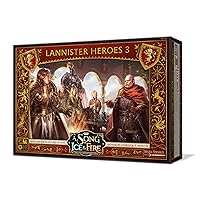 CMON A Song of Ice and Fire Tabletop Miniatures Game Lannister Heroes Set III - Lead Your Army to Glory with New Heroic Leaders! Strategy Game, Ages 14+, 2+ Players, 45-60 Minute Playtime, Made