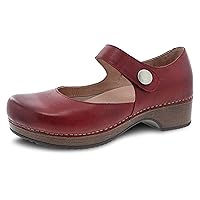 Dansko Beatrice Mary Jane Clog for Women - Memory Foam and Arch Support for All -Day Comfort and Arch Support - Lightweight EVA Outsole for Long-Lasting Wear