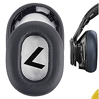 Geekria QuickFit Replacement Ear Pads for Plantronics BackBeat PRO 2, BackBeat PRO 2 Special Edition, Voyager 8200 UC Headphones Ear Cushions, Headset Earpads, Ear Cups Cover Repair Parts (Grey)