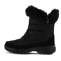 Spring Step Flexus Korine Nylon Boots for Women - Waterproof Camo Print Design Boots - Women's Snow Boots for Outdoor and Work Black EU 38 / US 7.5-8