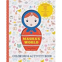 Masha's World: Coloring & Activity Book: (Interactive Kids Books, Arts & Crafts Books for Kids)