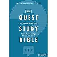 NIV, Quest Study Bible: The Only Q and A Study Bible NIV, Quest Study Bible: The Only Q and A Study Bible Hardcover Kindle
