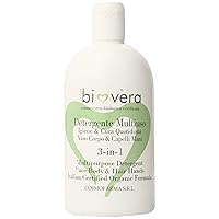 Bio Vera Multipurpose Detergente for Hair, Body and Hands, 16 Ounce
