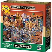 Dowdle Jigsaw Puzzle - Day of The Dead - 500 Piece