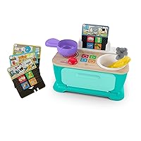 Baby Einstein + Hape Magic Touch Kitchen Pretend to Cook Toy with Real Sounds and Music, for Ages 9 Months and Up