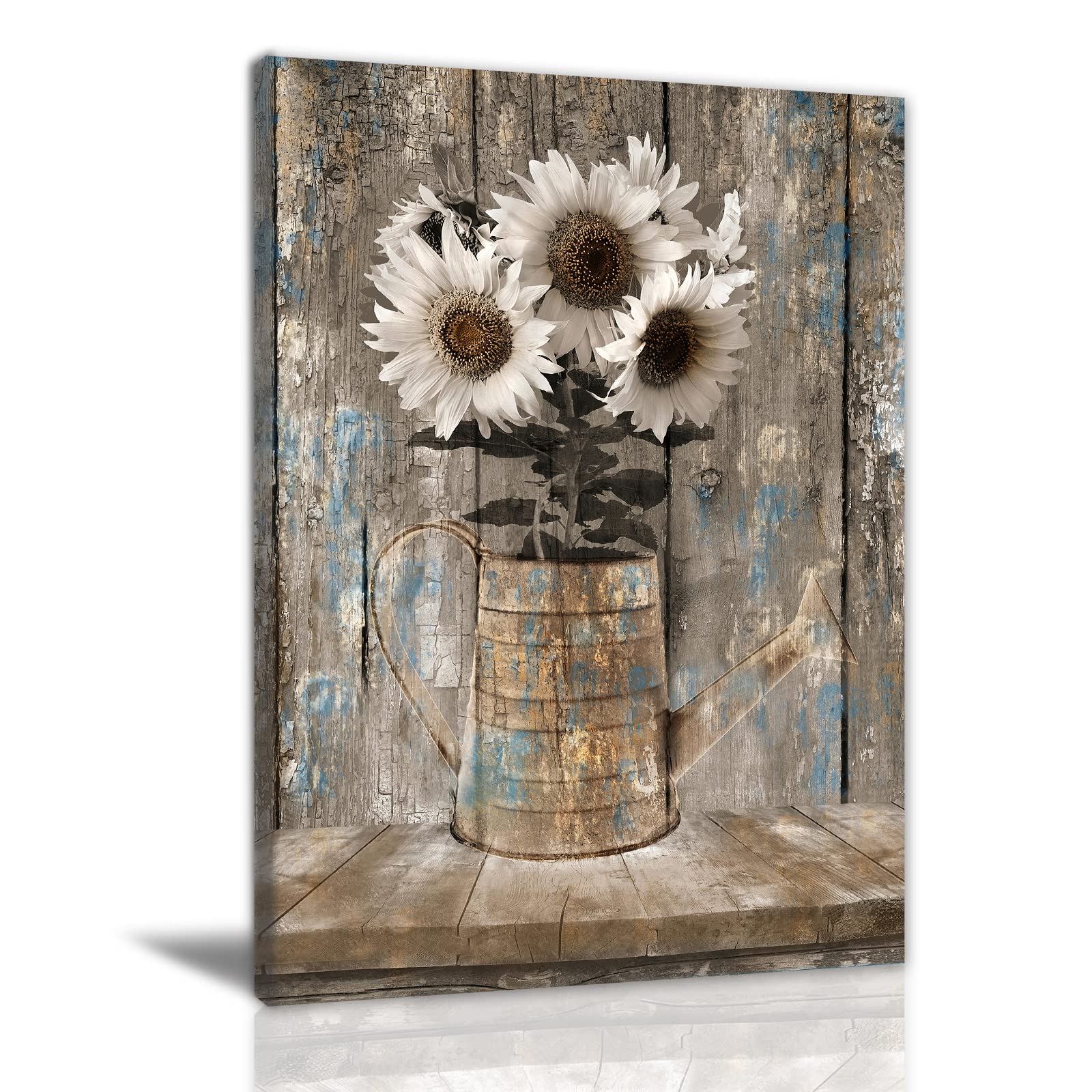Mua Rustic Farmhouse Sunflowers Wall Art Flowers Painting Country ...