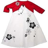 Toddler Girl's Black and White Tiffany's Outfit