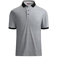 Mens Golf Shirts Short Sleeve Moisture Wicking Dry Fit Performance Athletic Polo Shirt