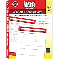 Singapore Math Challenge | Word Problems Workbook | 2nd–5th Grade, 352pgs (Volume 1)