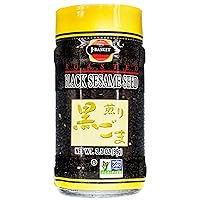 J-BASKET Roasted Sesame Seed, Black, 3.5 Ounce (Pack of 12)