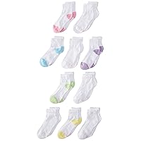 Hanes Girls Red Label Cushion Ankle Sock