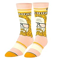 Odd Sox, Big Lebowski Movie Themed Socks for Men, Fun Novelty Gift, Adult Large