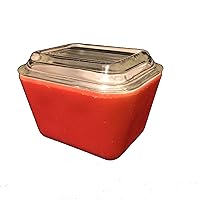 Pyrex Primary Colored Oven Refrigerator 1.5 Cup Red #501