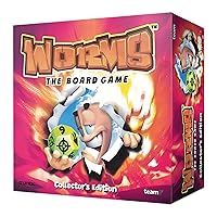 Worms: The Board Game - Hilarious Tabletop Game Incorporating All The Fun & Shenanigans from The Classic Video Game, Age 10+, 2-6 Player