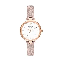 Kate Spade New York Holland or Lily Avenue Women's Watch with Stainless Steel Bracelet or Leather Band