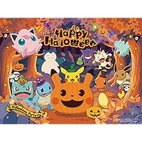 Buffalo Games - Pokemon - Halloween - 400 Piece Jigsaw Puzzle for Families Challenging Puzzle Perfect for Family Time - 400 Piece Finished Size is 21.25 x 15.00