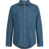 Boys' Long Sleeve Flannel Button Down Shirt