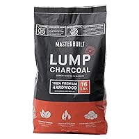 MB20091621 Lump Charcoal 16 Pound, Black