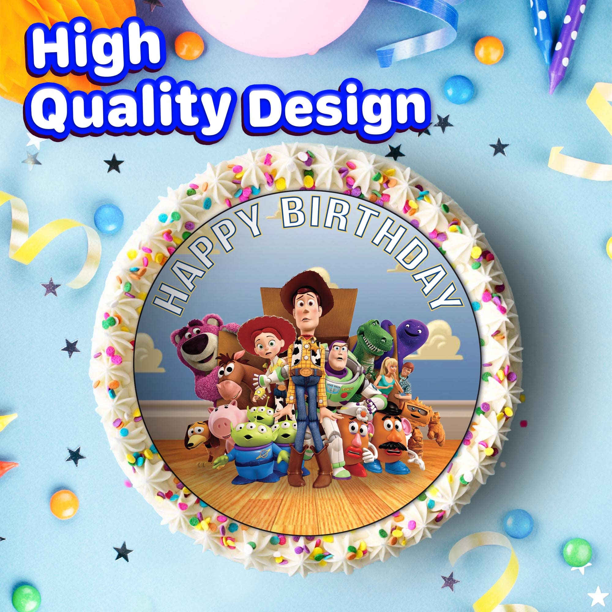 Printable TOY STORY Centerpieces Toy Story Cake Topper Toy - Etsy