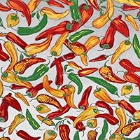 Chili Peppers Print Cotton Table Runner Kitchen Picnic Party Venue Table Decor (12