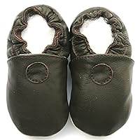 Soft Sole Leather Baby Shoes Boy Girl Infant Children Kid Toddler Crib First Walk Gift Classic Brown