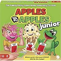 Mattel Games Apples to Apples Junior the Game of Crazy Comparisons! [Packaging May Vary]