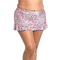 La Blanca Women's Standard Skirted Hipster Bikini Swimsuit Bottom