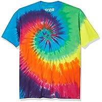 Liquid Blue Men's Rainbow Spiral T-Shirt